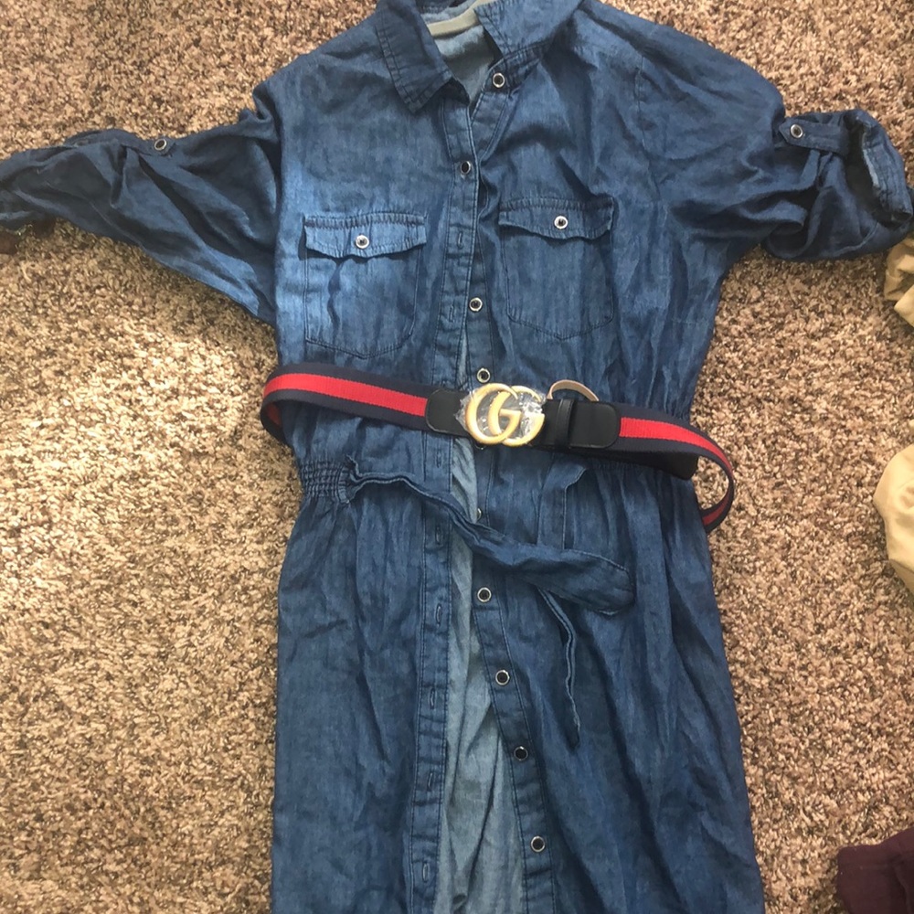 Denim Dress By Milleniun